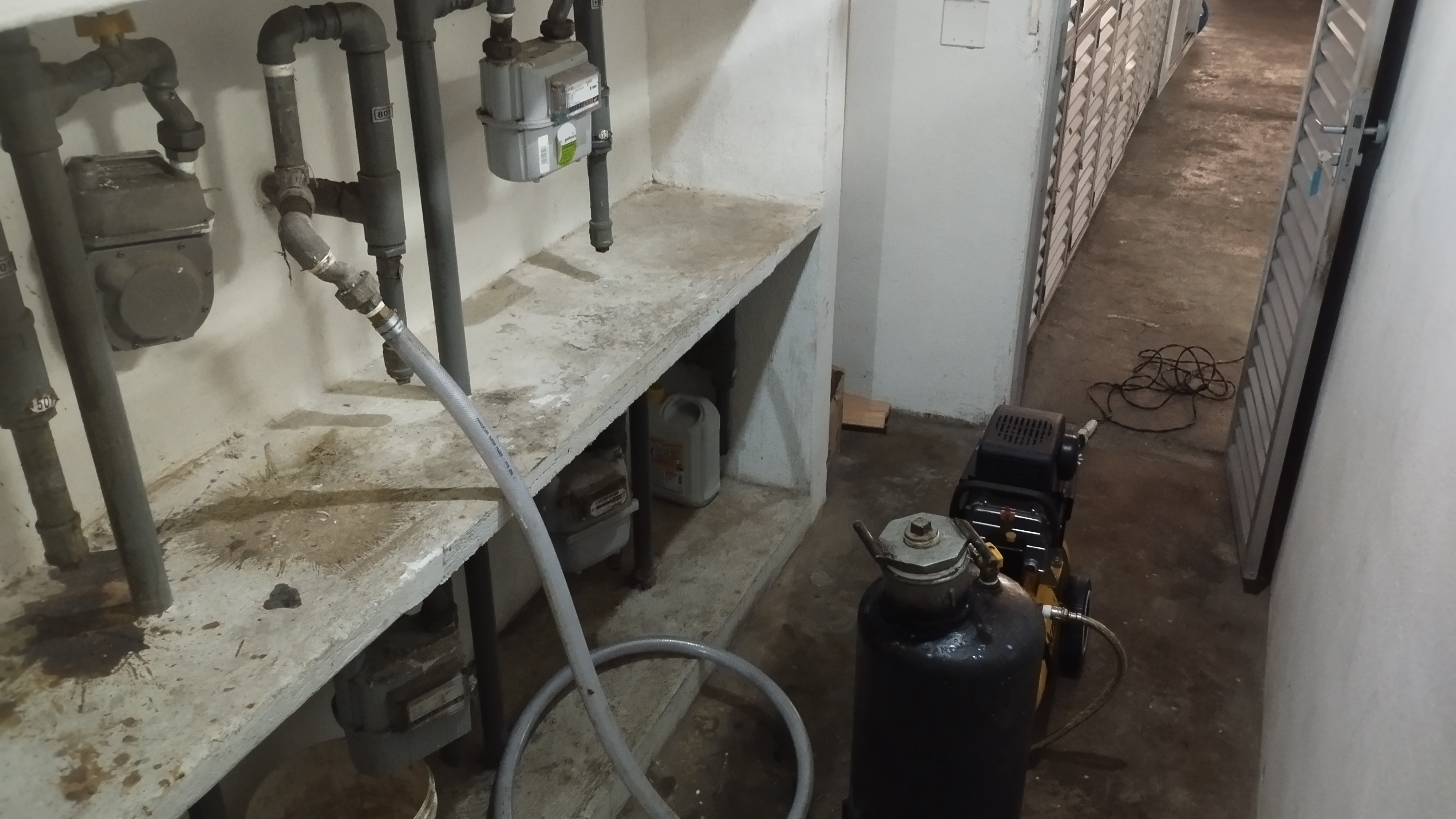 Aplicação de Resina